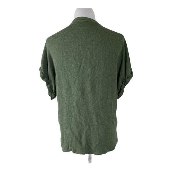 Maeve by Anthropologie Olive Green Top Size Small - Picture 5 of 8